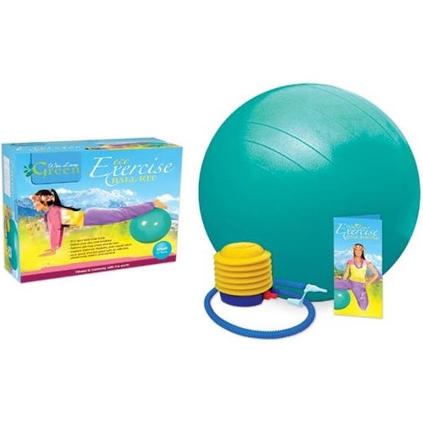 Wai Lana Wai Lana Productions G-2101M Eco Exercise Ball Kit with Poster - Medium G-2101M - main
